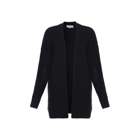 BLONDA BLONDA Gebreid vest zwart