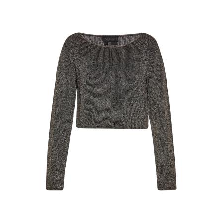 NAEMI NAEMI Trui zwart / zilver