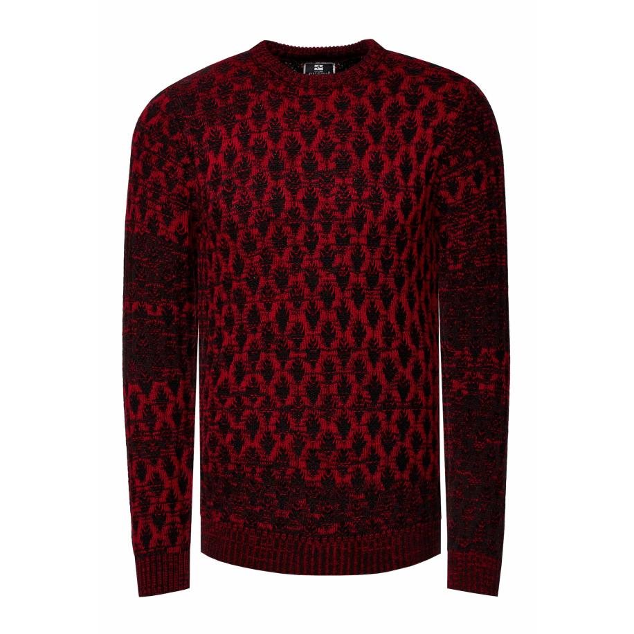 Rusty Neal Rusty Neal Trui rood / zwart -