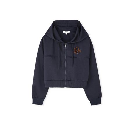 Ipekyol Ipekyol Sweatvest navy / bruin
