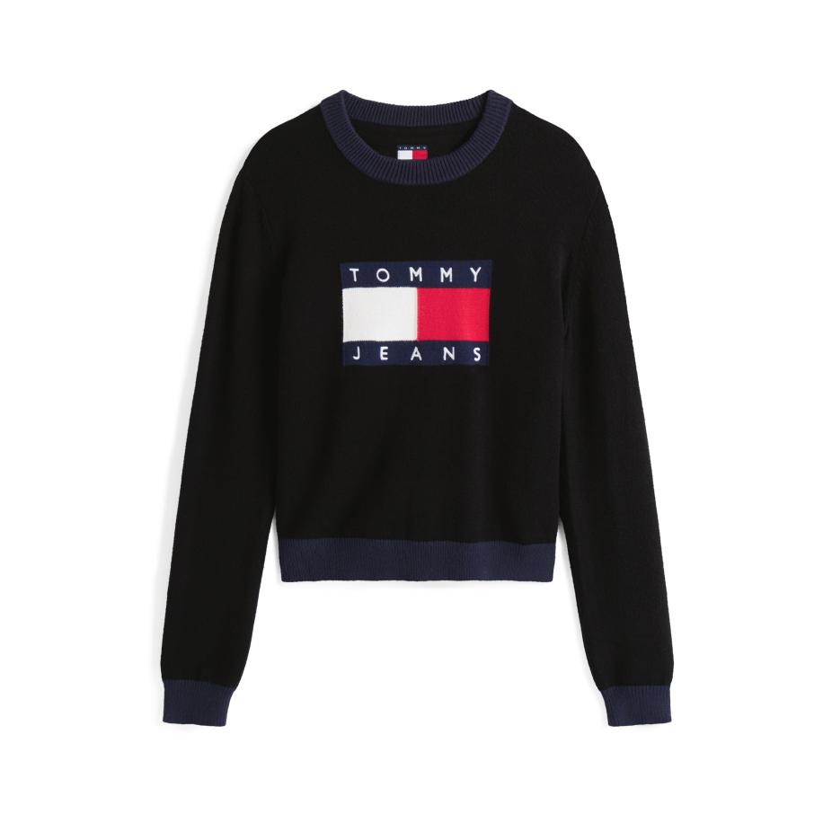 Tommy Jeans Tommy Jeans Trui navy / rood / zwart / wit -