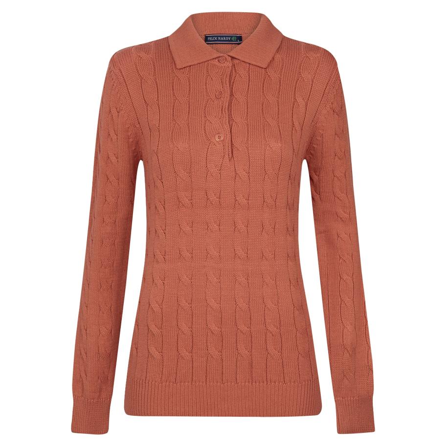 Felix Hardy Felix Hardy Trui donkeroranje -