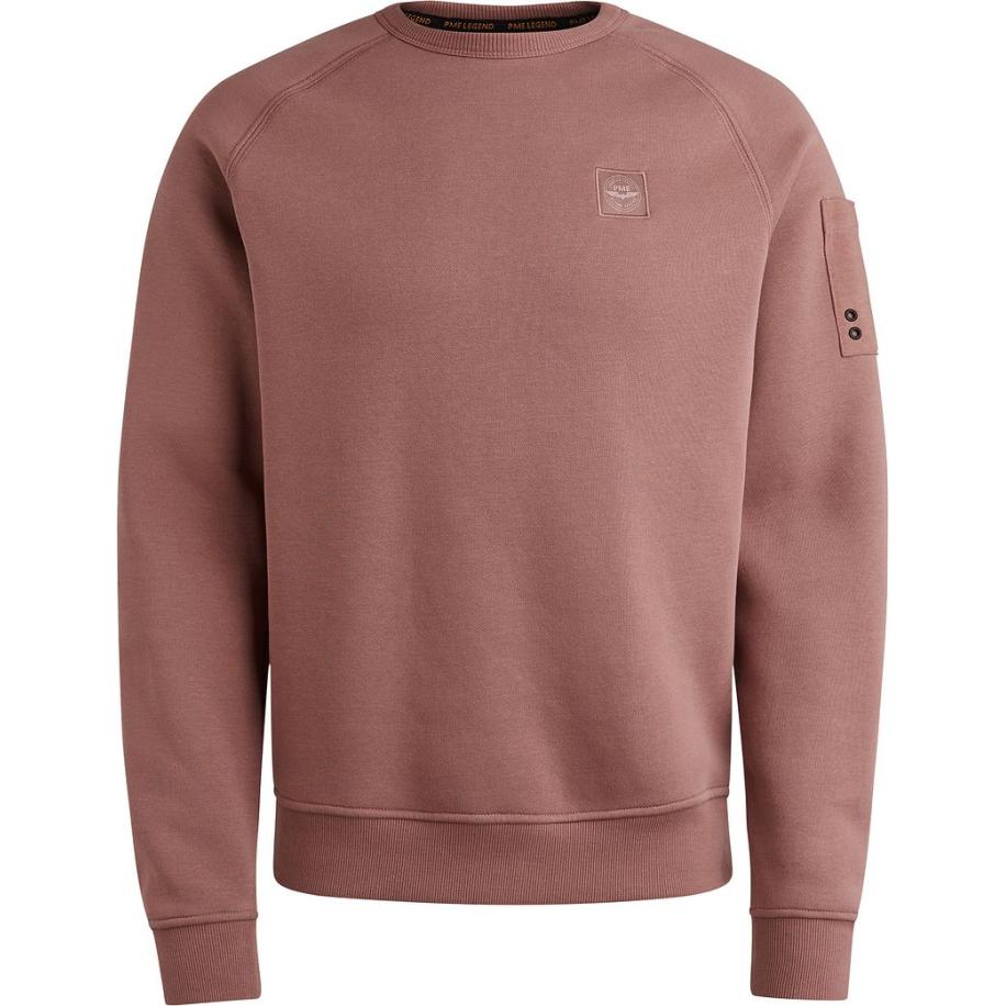 PME Legend Sweater Logo Burlwood Roze