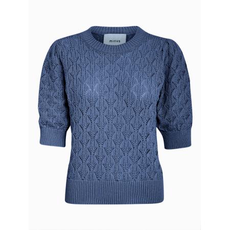 Minus minus Trui Lamina donkerblauw