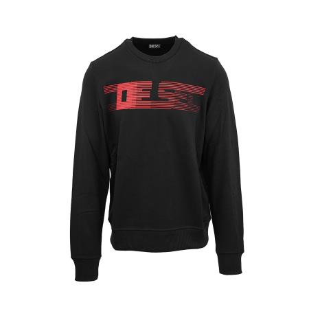 Diesel DIESEL Sweatshirt koraal / zwart