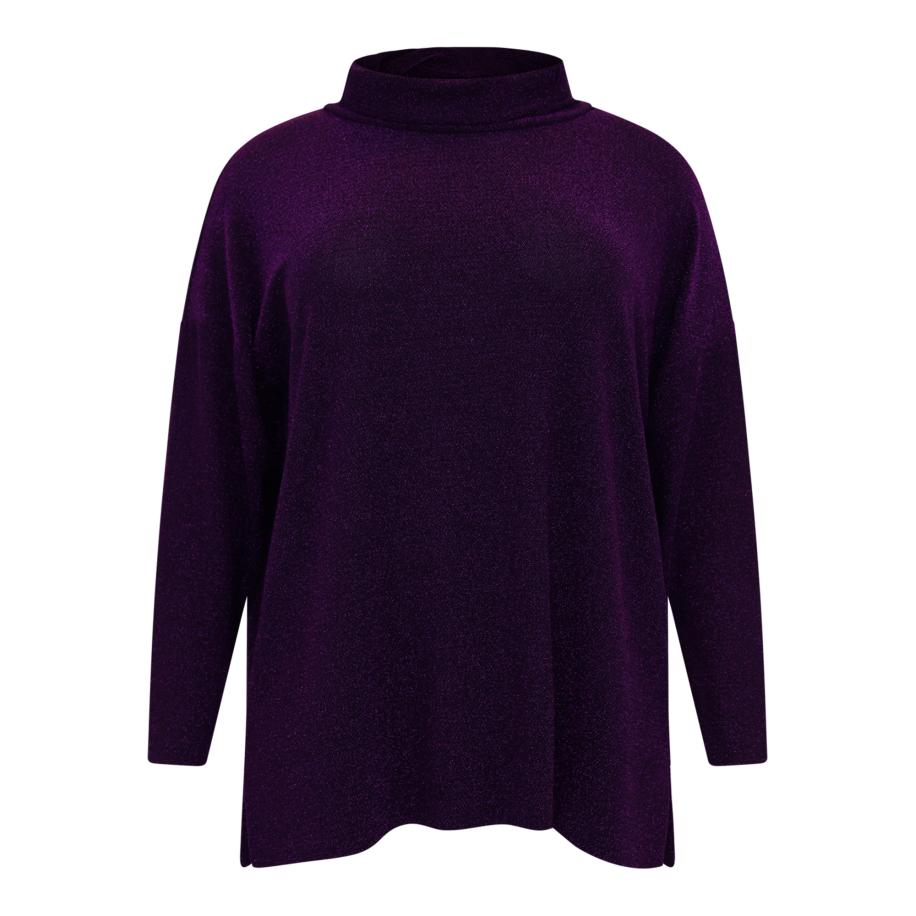 Yoek YOEK Trui donkerlila -