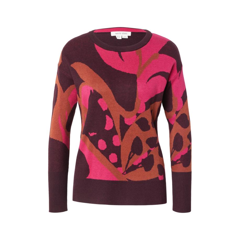 White Stuff WHITE STUFF Trui OLIVE cognac / bessen / pink -