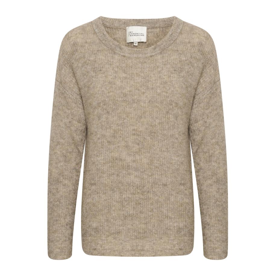 My Essential Wardrobe My Essential Wardrobe Trui beige gemêleerd -