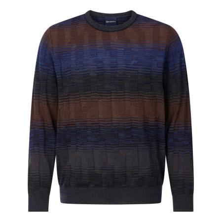 BABISTA BABISTA Trui Benedor navy / nachtblauw / bruin