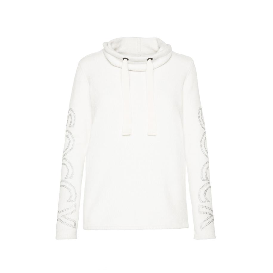 Soccx Soccx Trui zilver / wit -