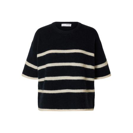 Selected SELECTED Trui crème / nachtblauw