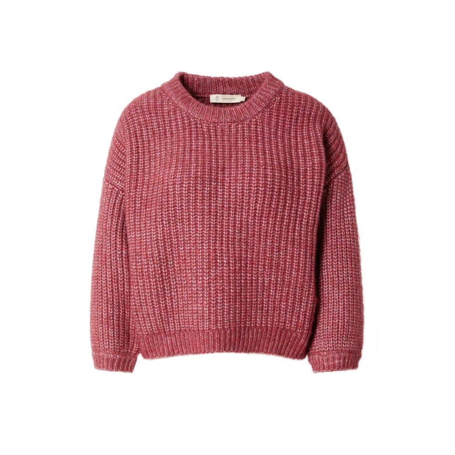 Peppercorn Trui Cori donkerrood / wit Rood