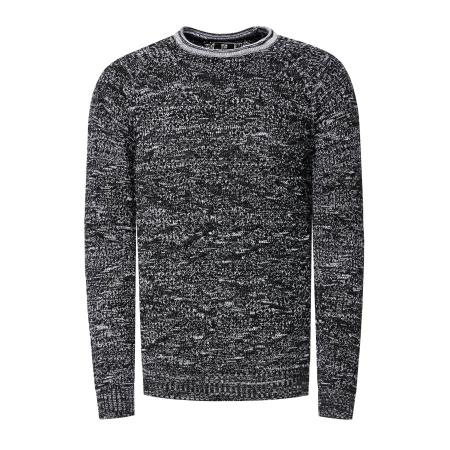 Rusty Neal Rusty Neal Trui zwart gemêleerd