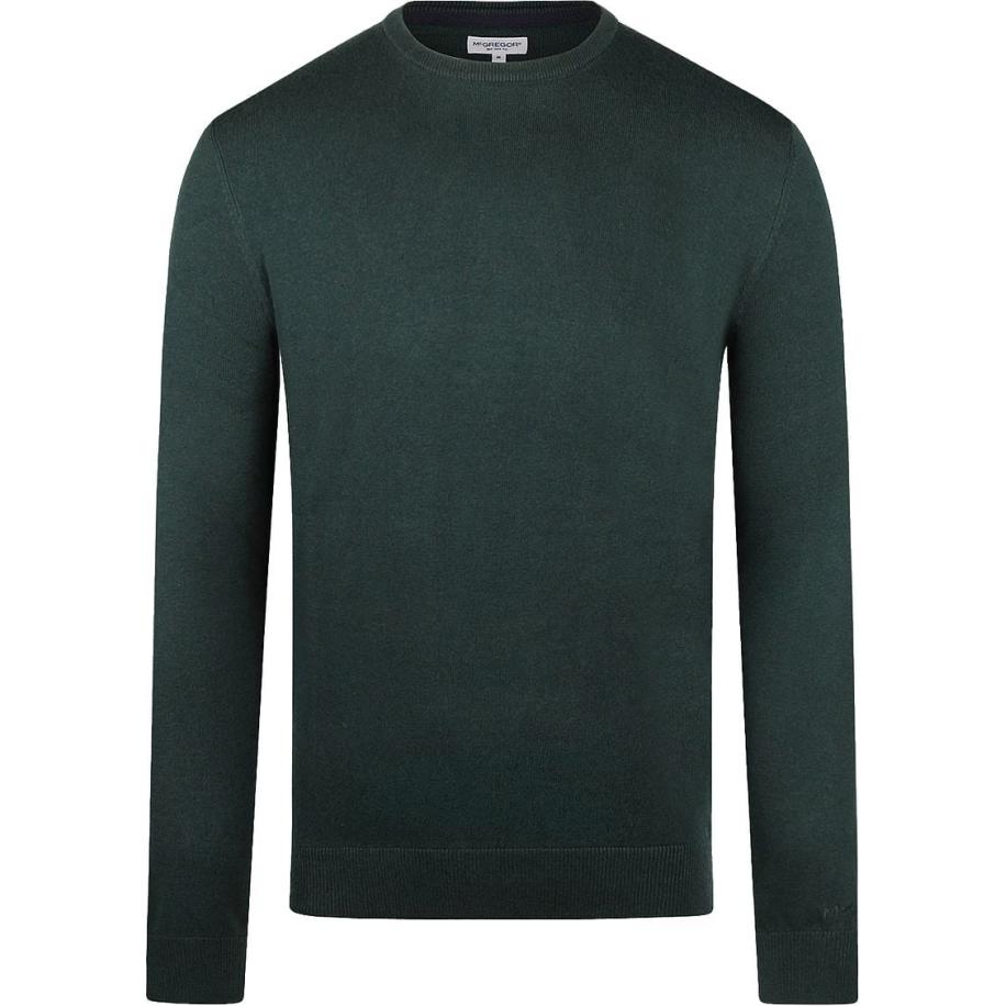 McGregor Trui Merino Blend Donkergroen Groen