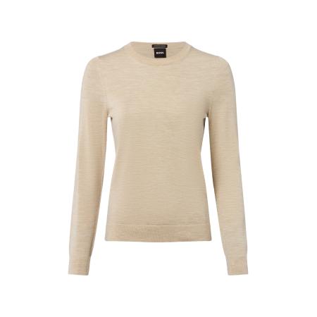 Hugo Boss BOSS Trui Ferpina beige