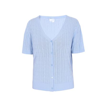 Usha usha BLUE LABEL Gebreid vest Everyday Fashion lichtblauw