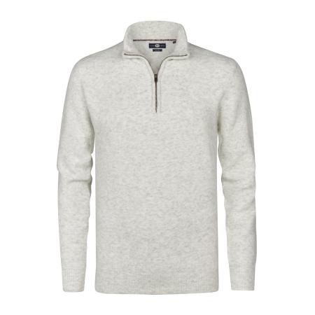 Petrol Industries Petrol Industries Trui wit gemêleerd