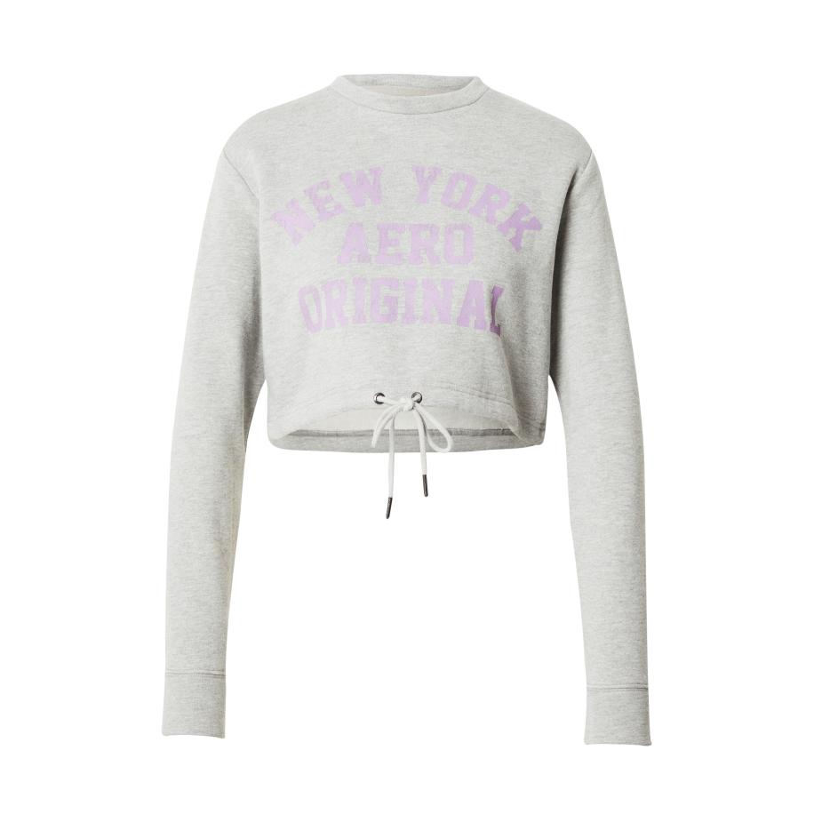 Aeropostale AÉROPOSTALE Sweatshirt NEW YORK ORIGINAL grijs gemêleerd / lila -