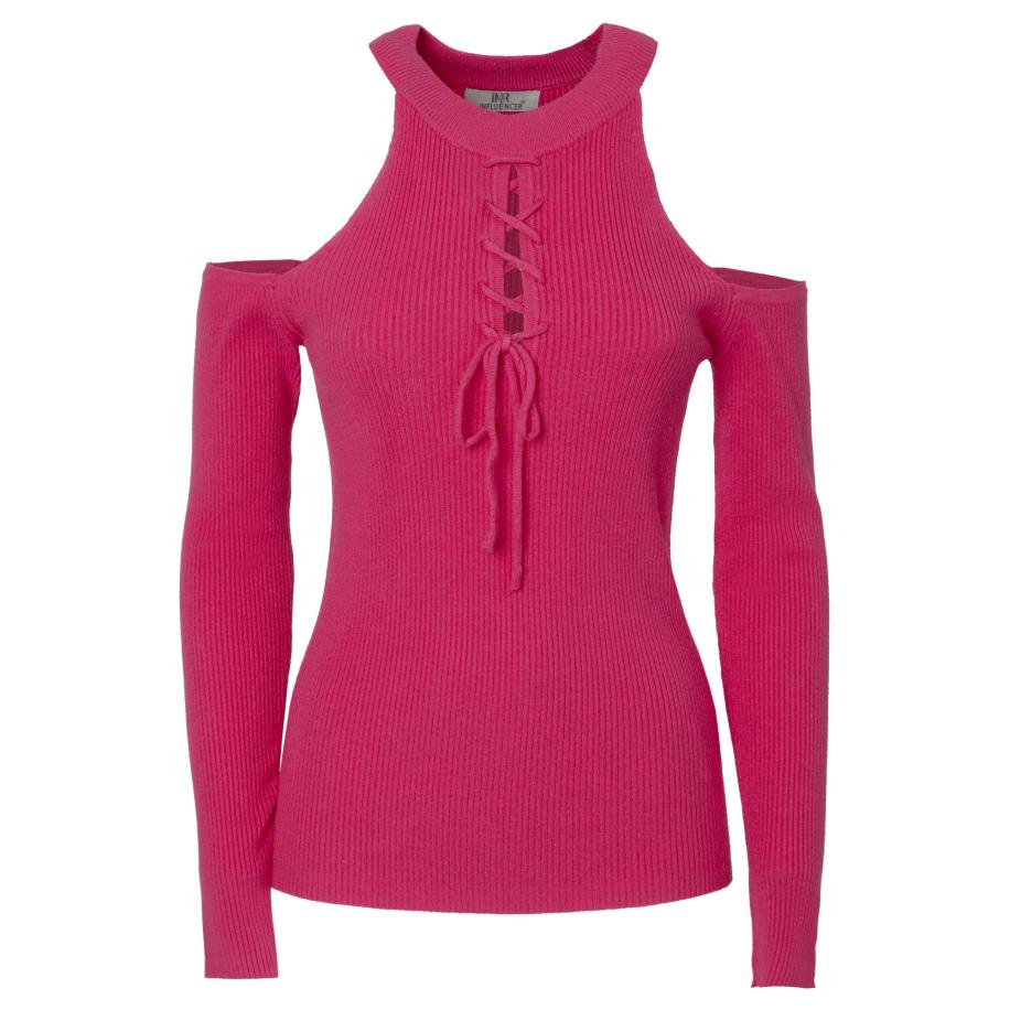 Influencer Influencer Trui fuchsia -