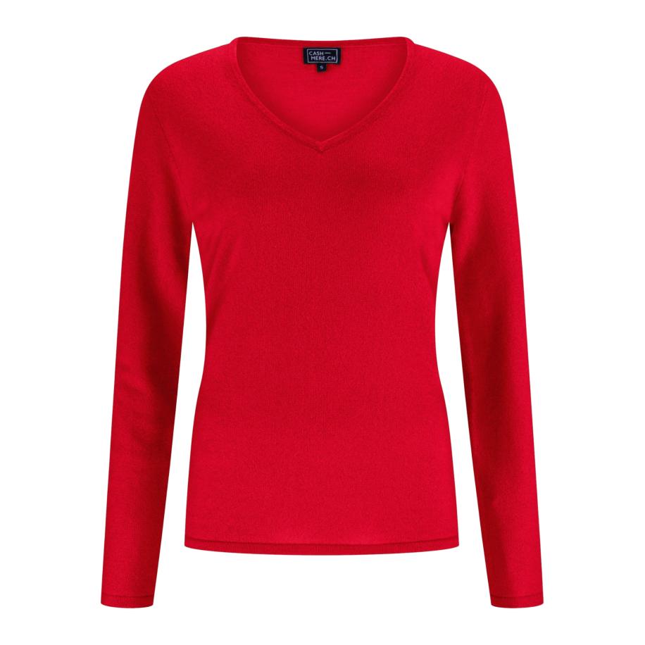 CASH-MERE.CH CASH-MERE.CH Trui rood -