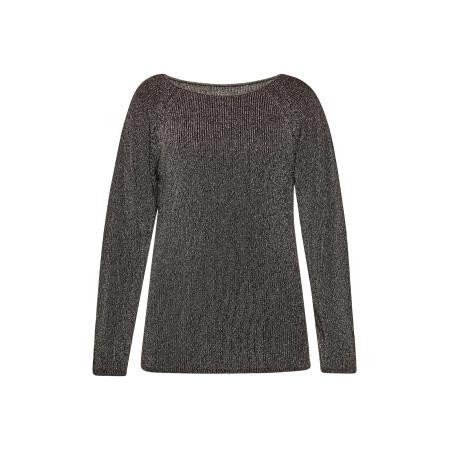 NAEMI NAEMI Trui zwart gemêleerd