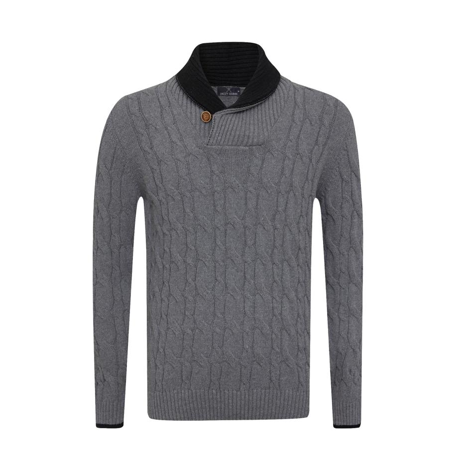 Jacey Quinn Jacey Quinn Trui grijs / zwart -