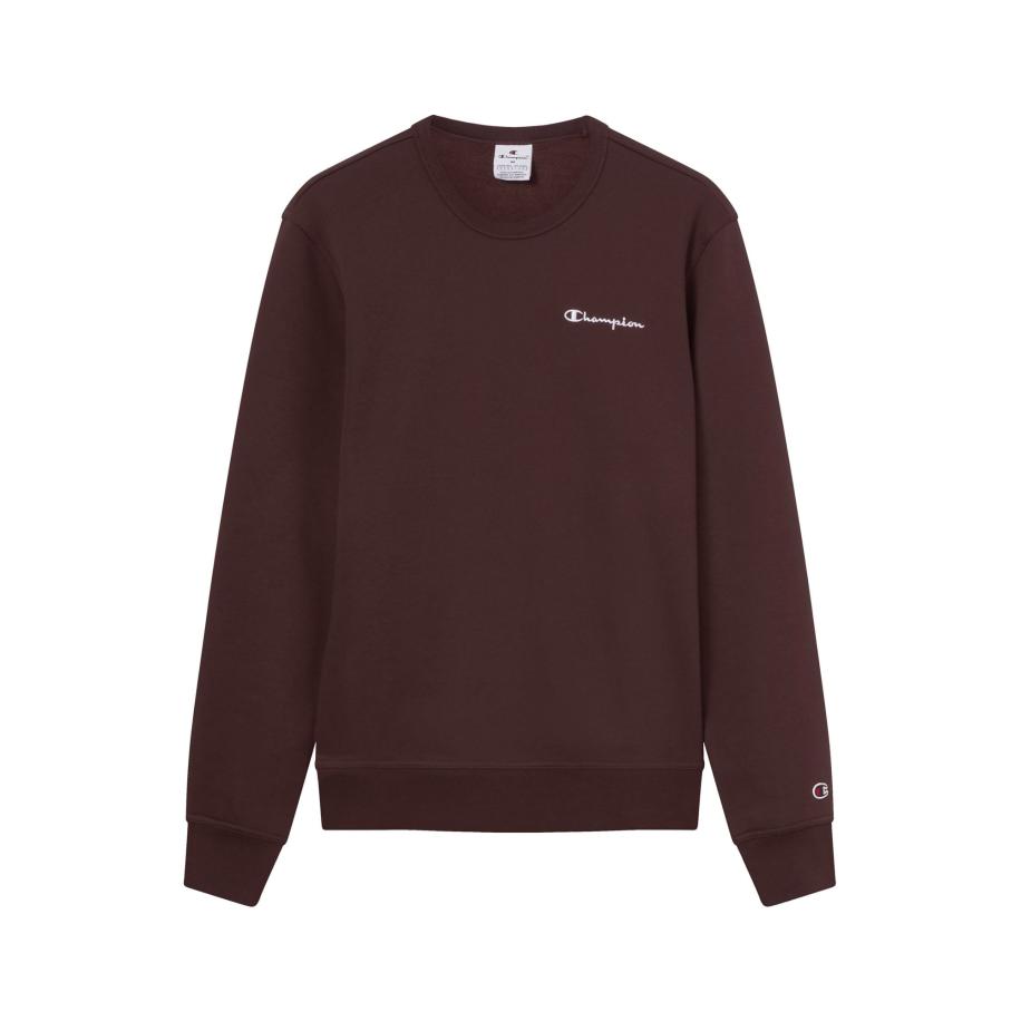 Champion Authentic Athletic Apparel Champion Authentic Athletic Apparel Sweatshirt chocoladebruin / wit -