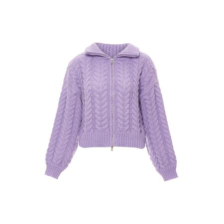 Sookie Sookie Gebreid vest lavendel