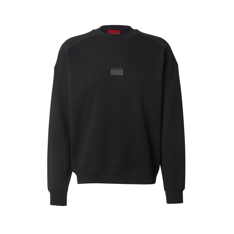 Hugo Boss HUGO Sweatshirt Delastcrew antraciet / zwart -