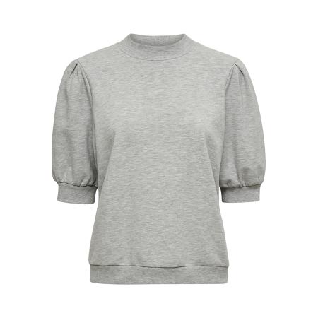 Minus minus Sweatshirt Mika grijs gemêleerd