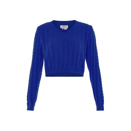 Miss Tee Sweatshirt lichtgrijs / wit