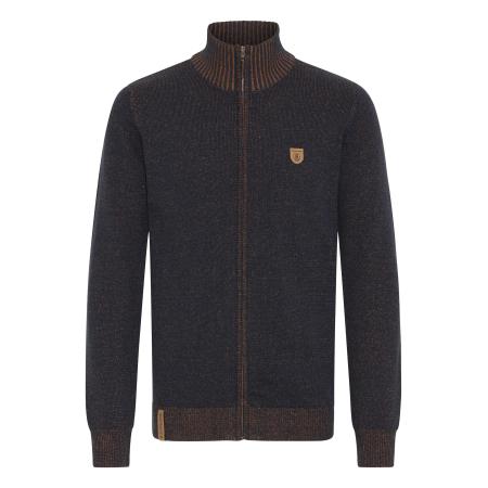 INDICODE JEANS INDICODE JEANS Gebreid vest Andy navy / pueblo