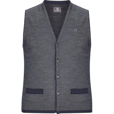 jan vanderstorm Jan Vanderstorm Gebreid vest Tane donkerblauw