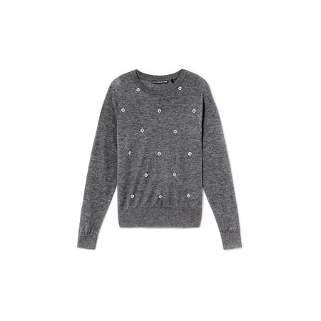 Lola Casademunt Lola Casademunt Trui grijs gemêleerd