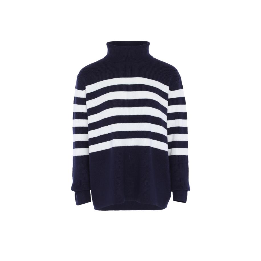 bridgeport bridgeport Trui donkerblauw / wit -