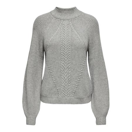 Only ONLY Trui ONLKatia grijs gemêleerd