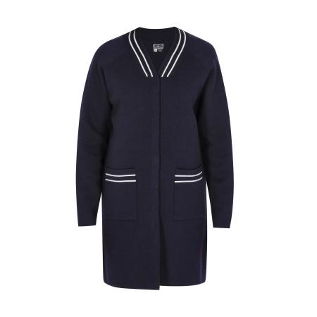 DreiMaster DreiMaster Maritim Gebreid vest marine / wit