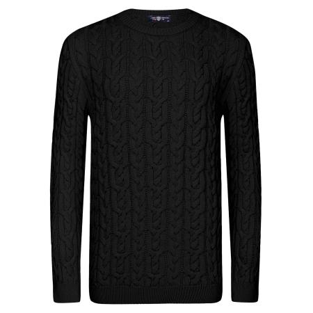 Jimmy Sanders Jimmy Sanders Trui zwart