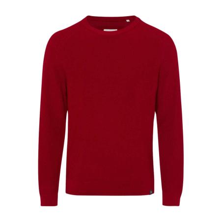 Brax Trui ronde halsrood, Effen