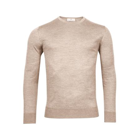 Thomas Maine Trui beige, Effen
