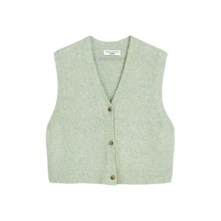 Marc O'Polo Marc OPolo DENIM Gebreide bodywarmer pastelgroen