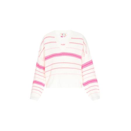 IZIA IZIA Trui neonroze / offwhite