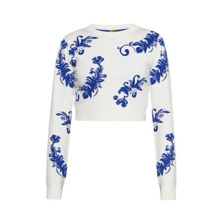 ebeeza ebeeza Trui blauw / wolwit