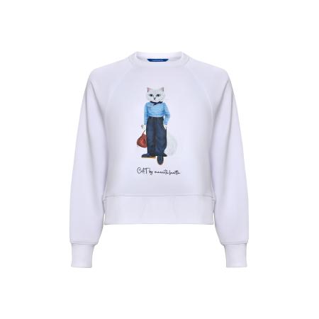 Maniita Lacitta CAT by Maniita Lacitta Sweatshirt wit