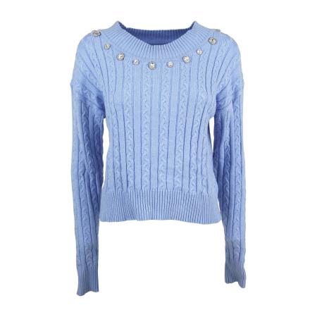 Influencer Trui blauw