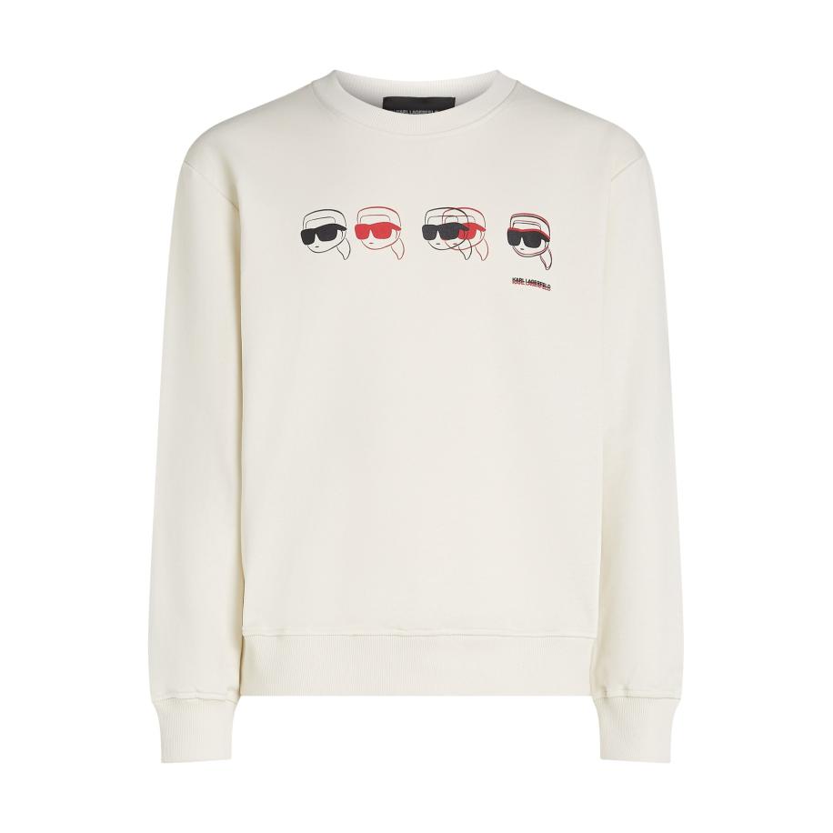 Karl Lagerfeld Karl Lagerfeld Sweatshirt crème / gemengde kleuren -