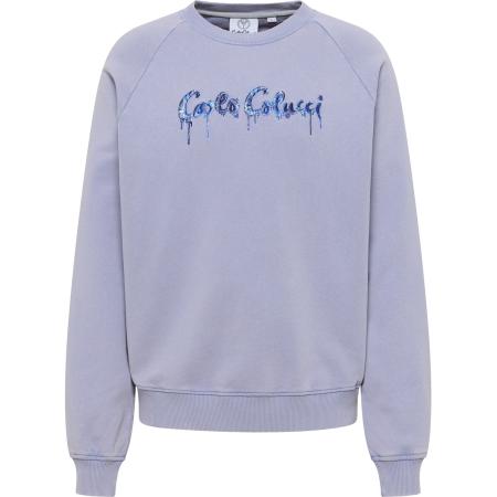 carlo colucci Carlo Colucci Sweatshirt Erspamer blauw / lichtblauw / donkerblauw