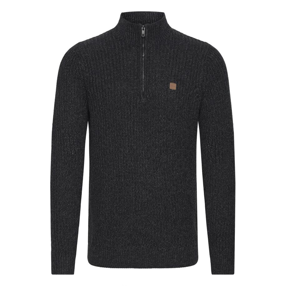 Solid !Solid Trui SDRicardo donkergrijs -