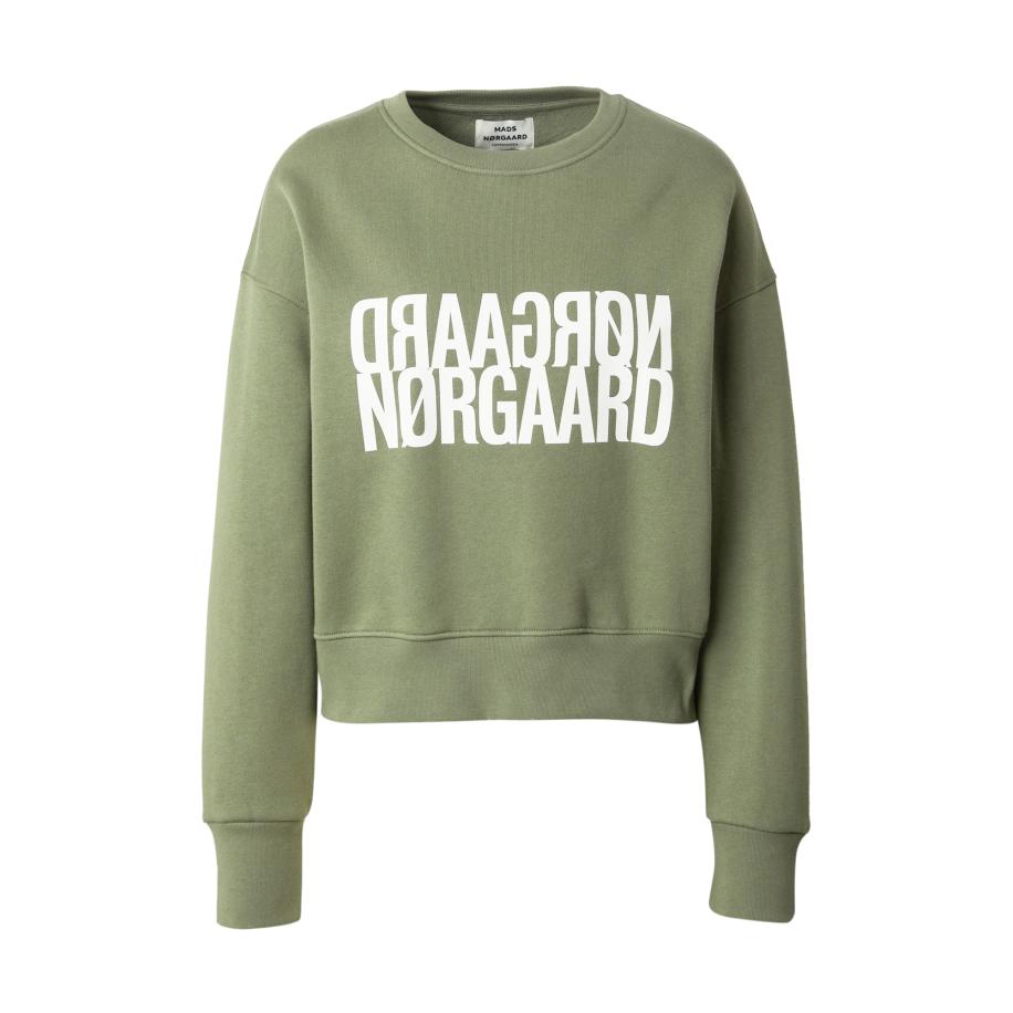 MADS NORGAARD COPENHAGEN MADS NORGAARD COPENHAGEN Sweatshirt Tilvina kaki / wit -