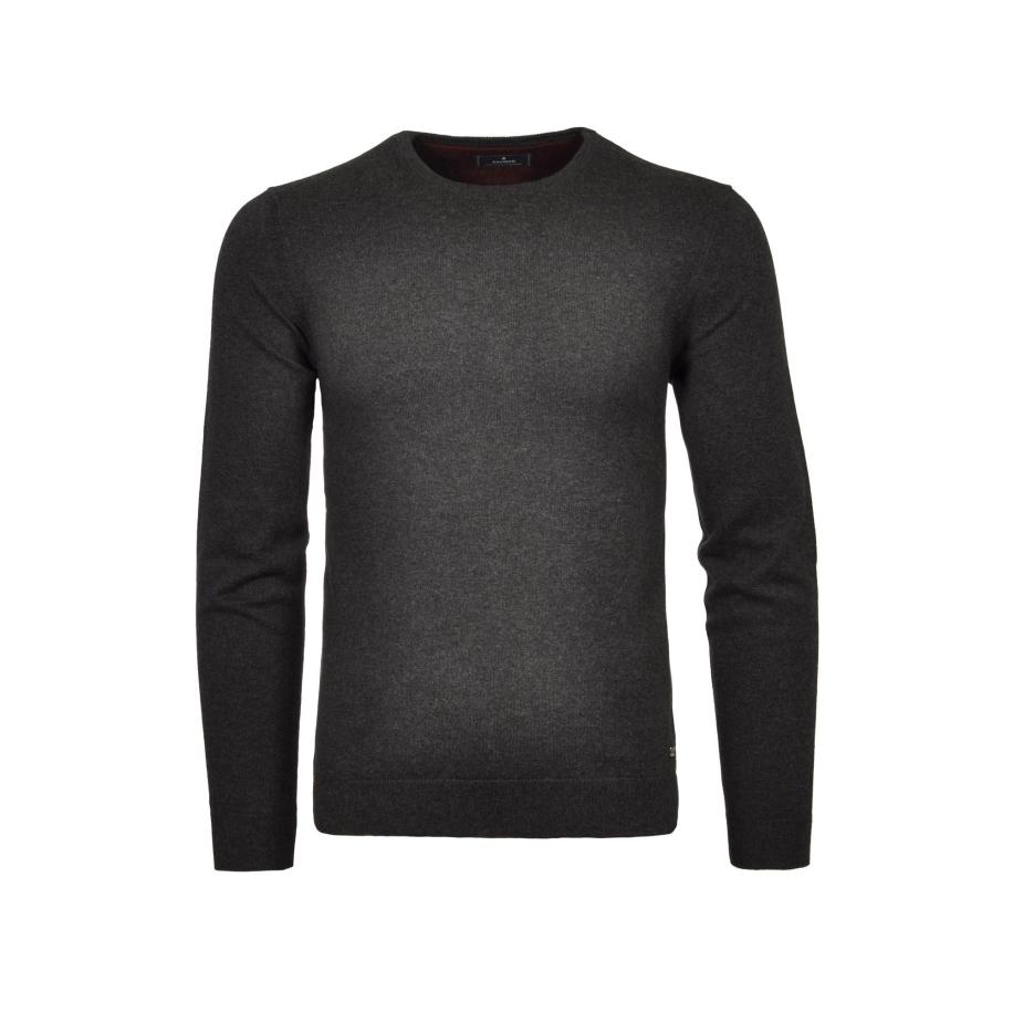 Ragman Trui antraciet Grijs